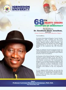 Dr. Goodluck Ebele Jonathan